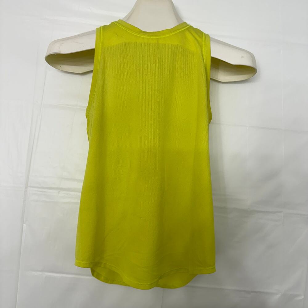 Lululemon reflective training tank in highlight yellow